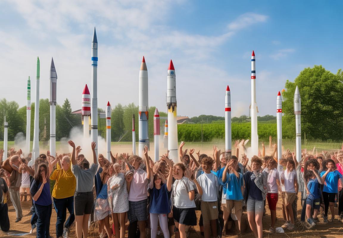 北京理工大学星河启明科普团队开展航天知识科普活动：火箭模型实验激发青少年科学兴趣